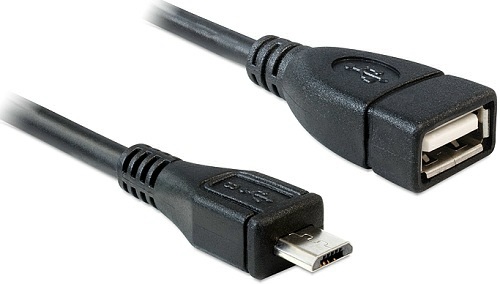Delock 83183 50 cm USB micro-B apa - USB 2.0-A anya OTG kábel