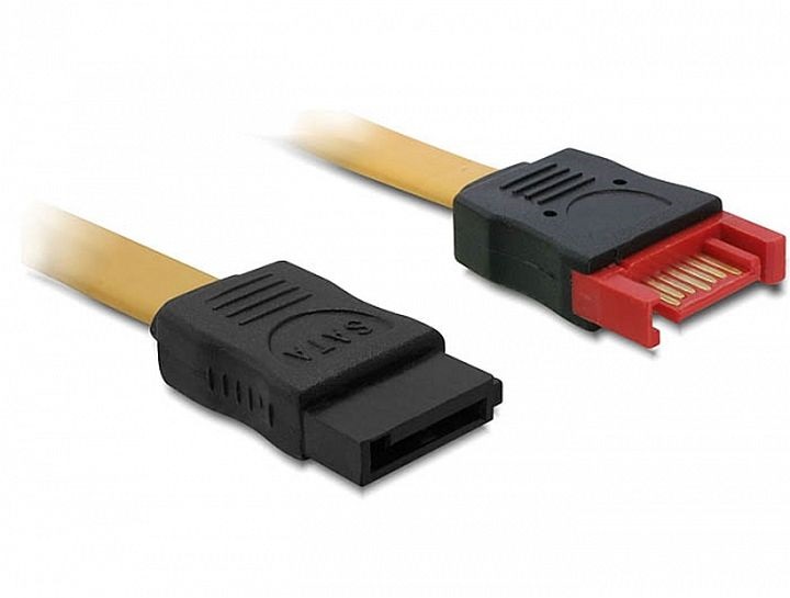 Delock 82855 kábel SATA 6 Gb/s bővítő, apa-anya, 30 cm