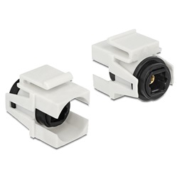 Delock 86337 keystone modul TOSLINK hüvely > hüvely