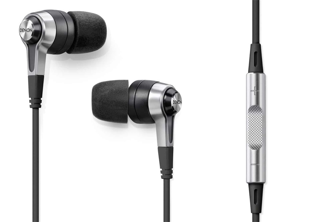 Denon AH-C621R BK High-End fekete mikrofonos fülhallgató