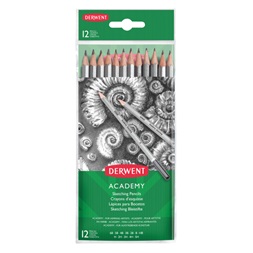 Derwent 5H-6B 12db-os grafit vázlatceruza