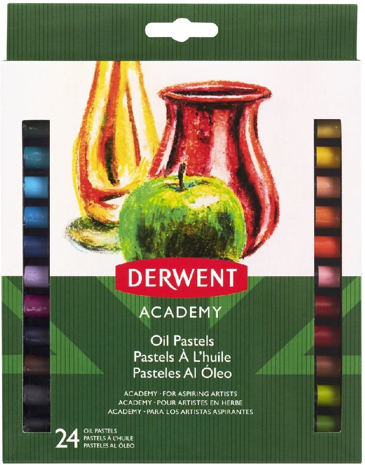 Derwent Academy 24db-os olajpasztell kréta készlet