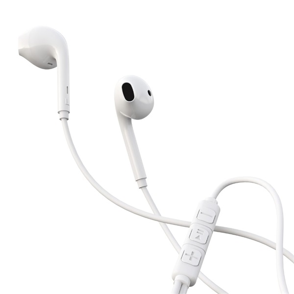 Devia ST108752 Kintone A3 In-Ear 3,5mm jack fehér sztereó fülhallgató