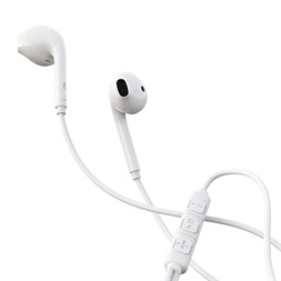 Devia ST108752 Kintone A3 In-Ear 3,5mm jack fehér sztereó fülhallgató