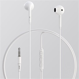 Devia ST108752 Kintone A3 In-Ear 3,5mm jack fehér sztereó fülhallgató