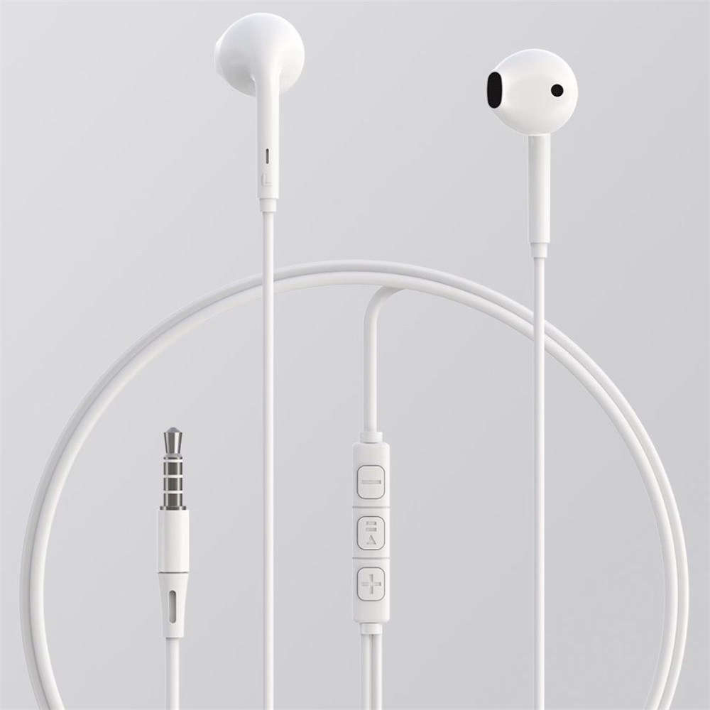 Devia ST108752 Kintone A3 In-Ear 3,5mm jack fehér sztereó fülhallgató