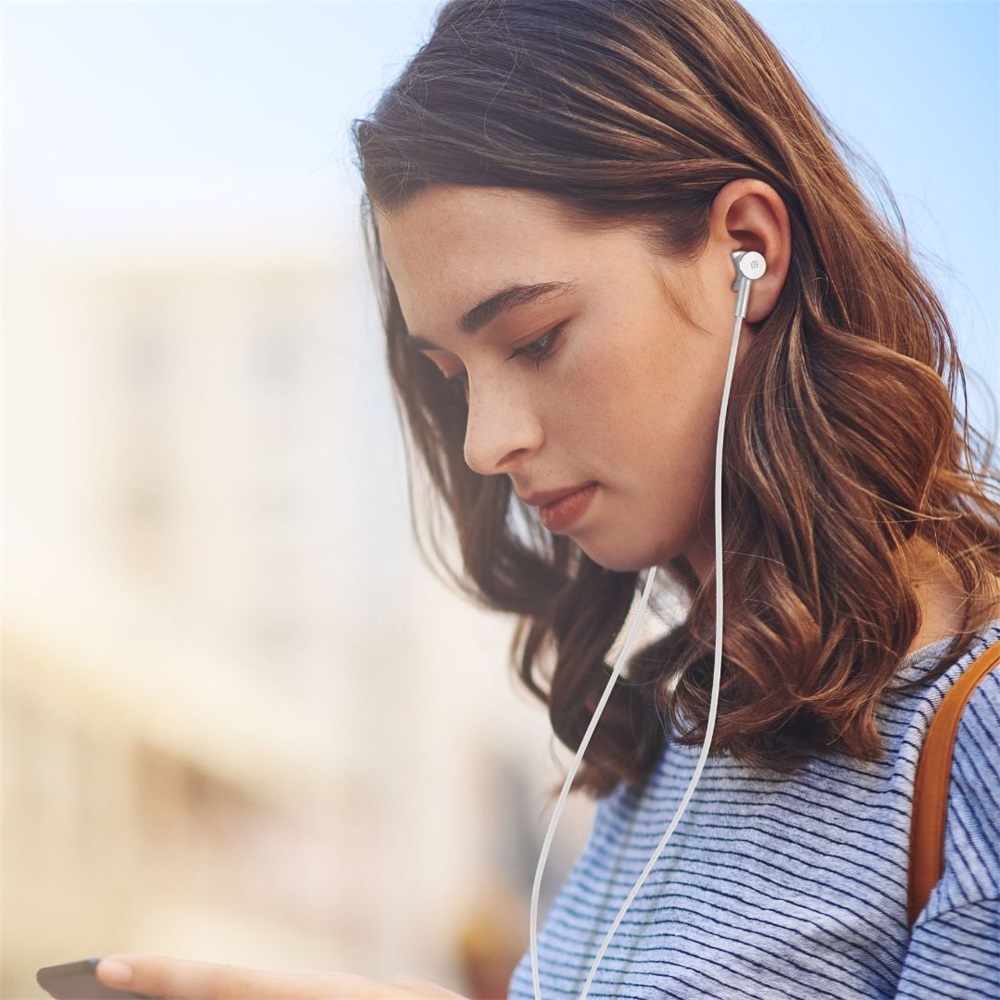 Devia ST108783 Smart Series M1 Metal In-Ear Type-C ezüst sztereó fülhallgató