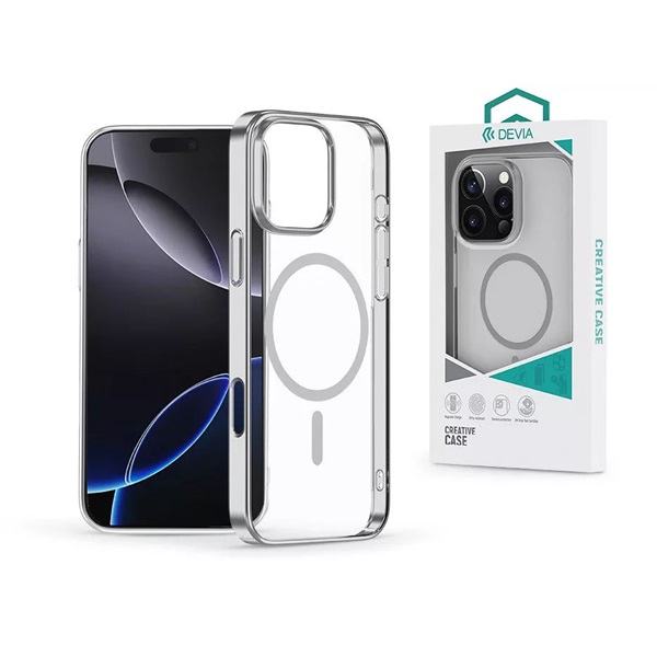 Devia ST116306 Glimmer Magnetic Series Apple iPhone 16 Pro titán tok