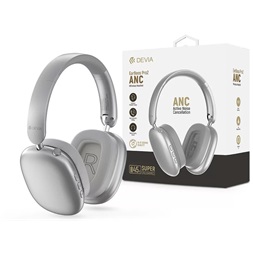 Devia ST121843 EarBass Pro2 ANC Bluetooth ezüst sztereó fejhallgató