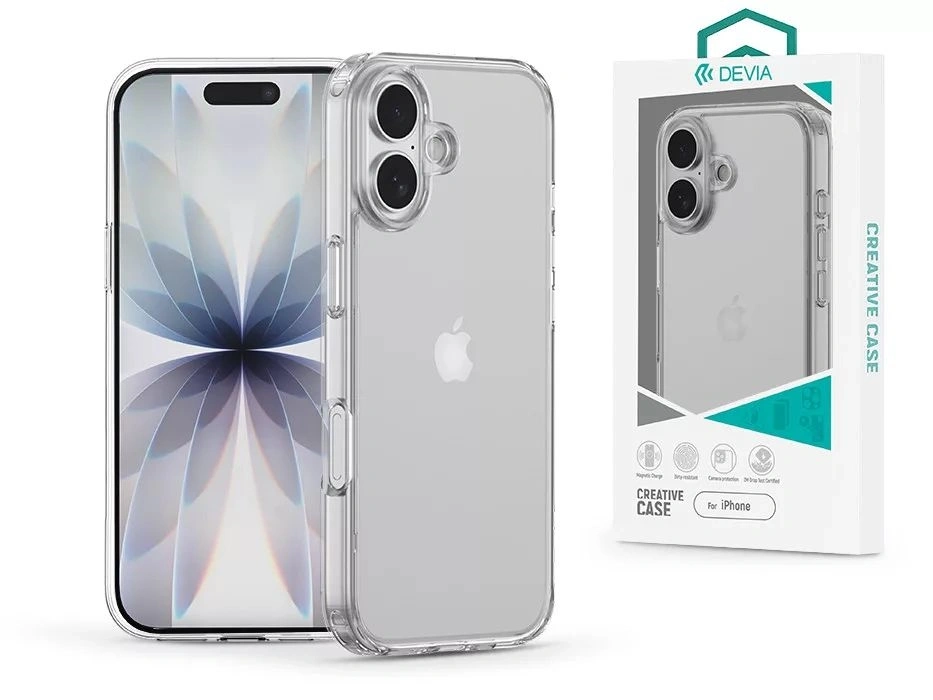 Devia ST132399 Apple iPhone 17 Pure Clear átlátszó ütésálló tok