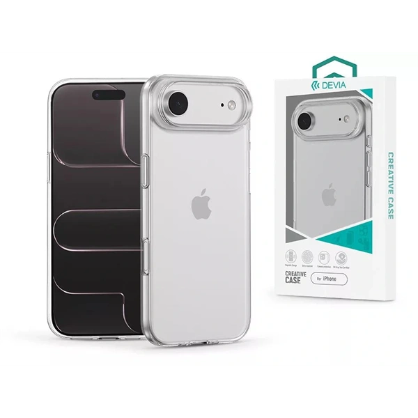 Devia ST132818 Apple iPhone Air Naked Series átlátszó szilikon tok
