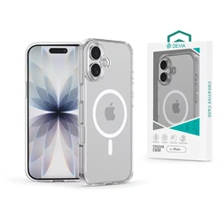 Devia ST136243 Apple iPhone 17 Crystal Series Magnetic 360° átlátszó kameravédős ütésálló tok