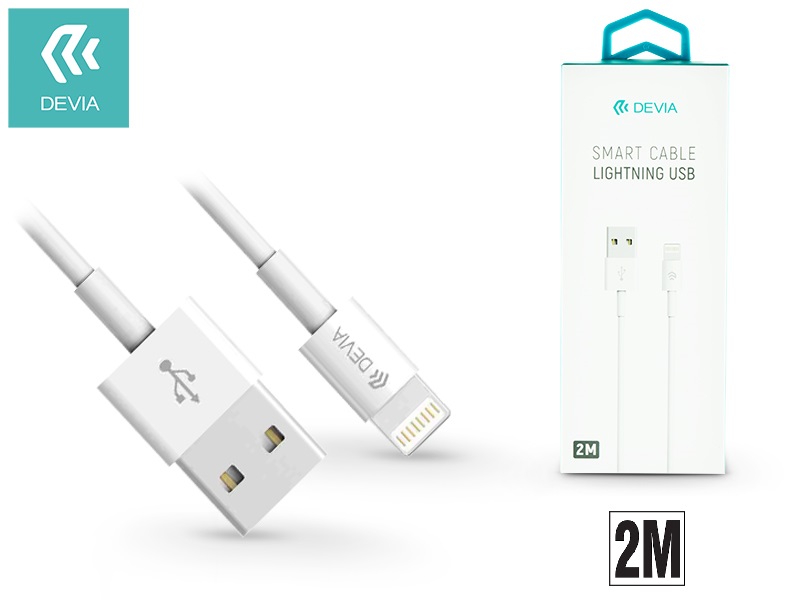 Devia ST311598 Smart 2m fehér lightning kábel