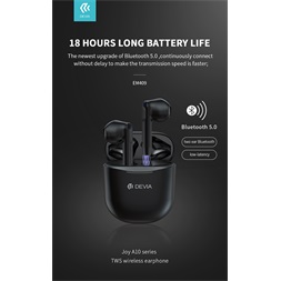 Devia ST351075 Joy A10 Bluetooth True Wireless fehér fülhallgató