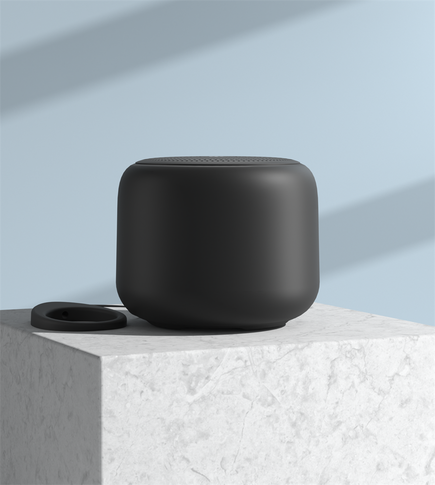 Devia ST364198 fekete vízálló bluetooth hangszóró