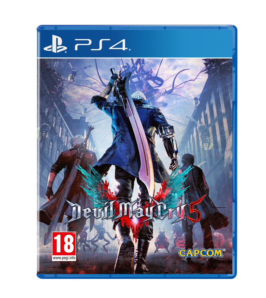 Devil May Cry 5 PS4 játékszoftver (Használt - A)