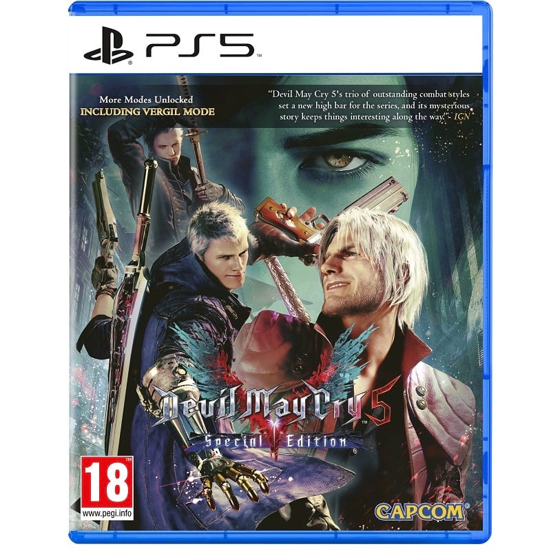 Devil May Cry 5 Special Edition PS5 játékszoftver (Használt - A)