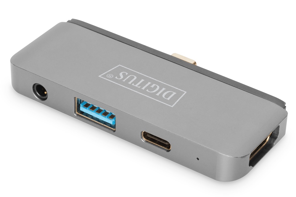 Digitus DA-70893 USB-C 4 portos univerzális mobil dokkoló
