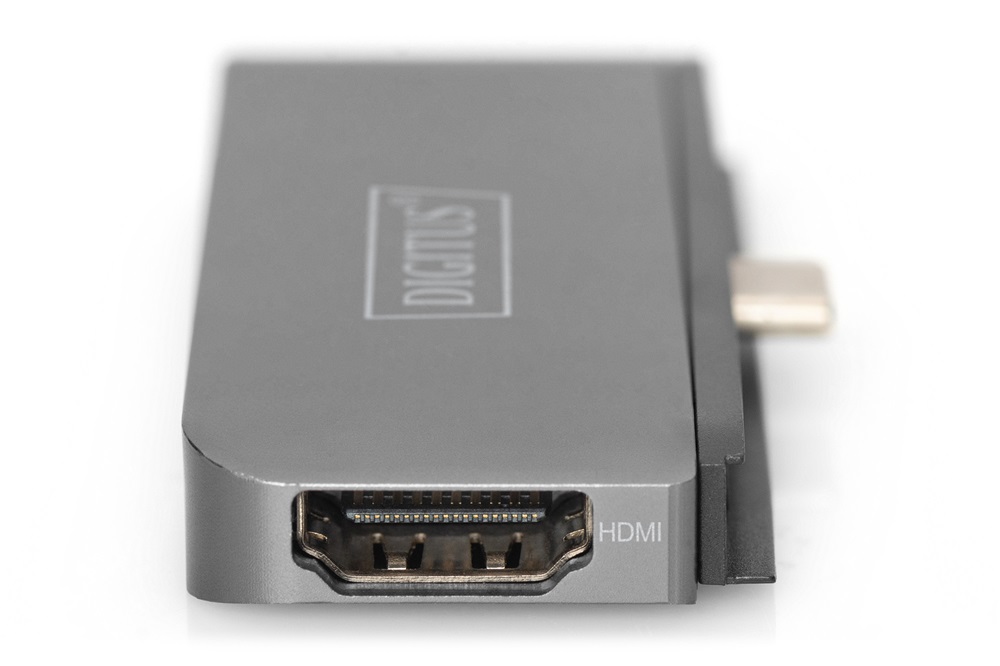 Digitus DA-70893 USB-C 4 portos univerzális mobil dokkoló