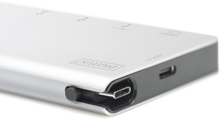 Digitus DA-70867 USB-C 6 portos univerzális notebook dokkoló állomás