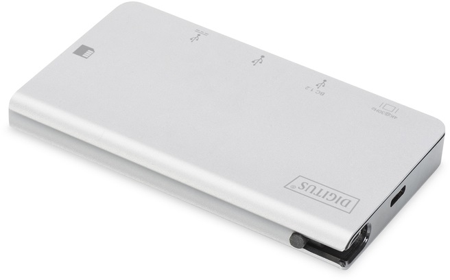 Digitus DA-70867 USB-C 6 portos univerzális notebook dokkoló állomás