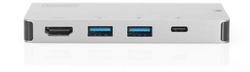 Digitus DA-70867 USB-C 6 portos univerzális notebook dokkoló állomás