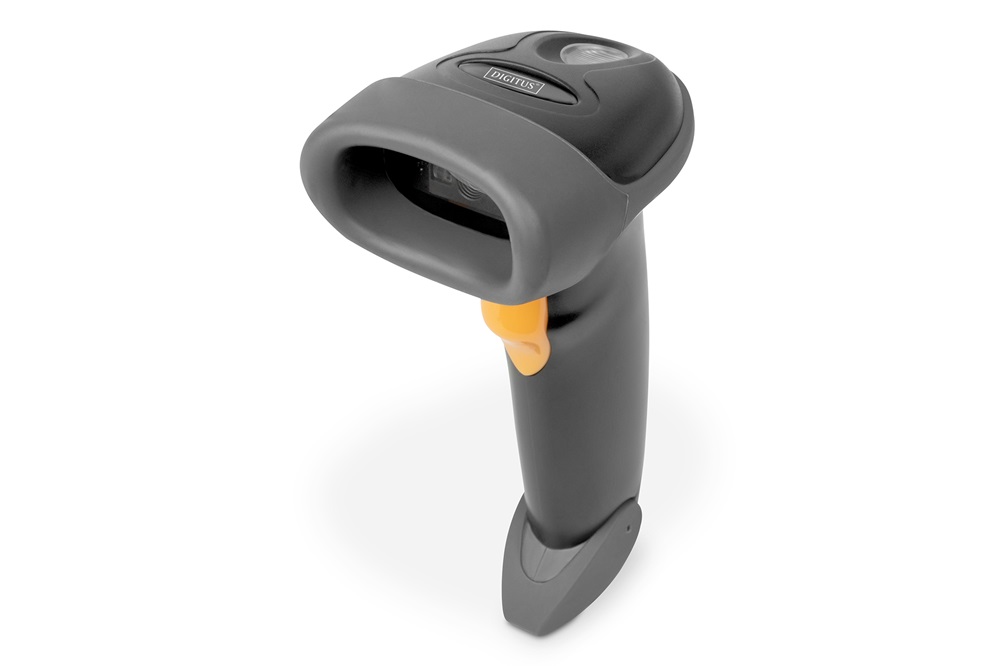 Digitus DA-81002 RJ45/USB 1D/2D kézi vonalkódolvasó USB kit állvánnyal