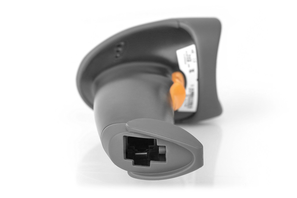 Digitus DA-81002 RJ45/USB 1D/2D kézi vonalkódolvasó USB kit állvánnyal
