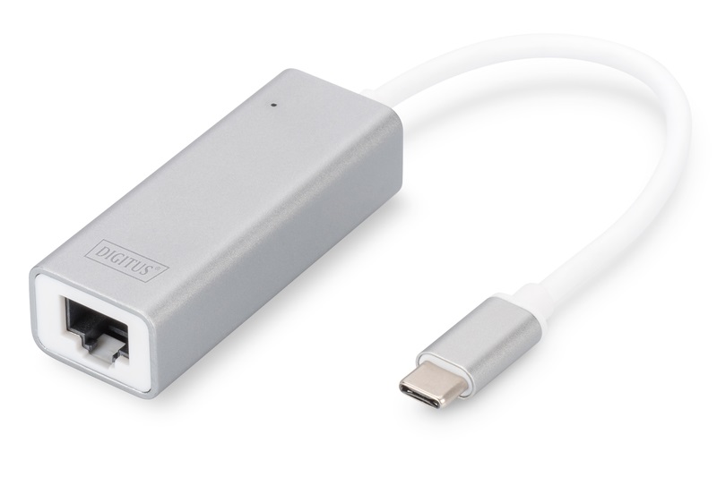 DIGITUS vezetékes USB Type-C Gigabit Ethernet Adapter