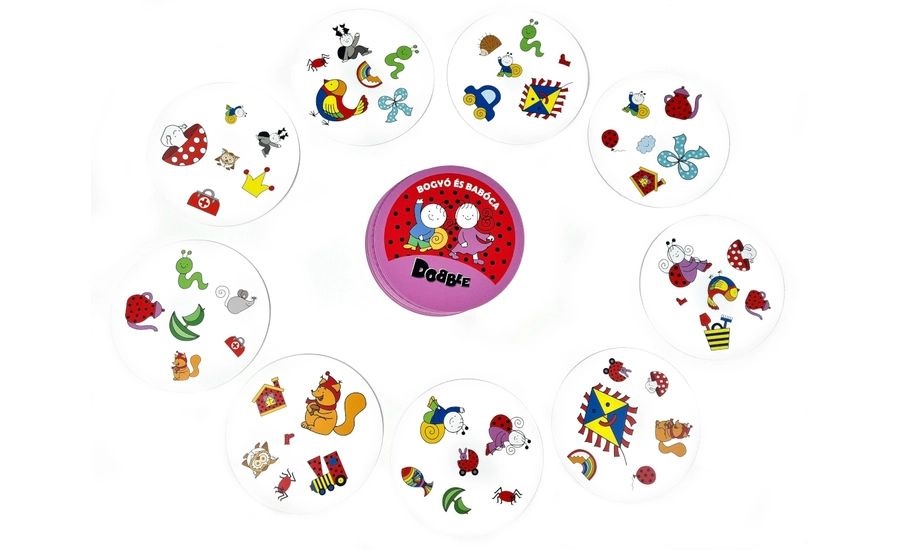 Dobble Bogyó és Babóca kártyajáték