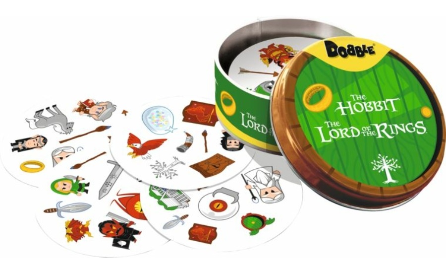 Dobble Hobbit - A Gyűrű nyomában társasjáték