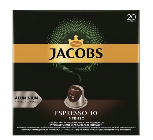 Douwe Egberts Jacobs Espresso Intenso Nespresso kompatibilis 20 db kávékapszula
