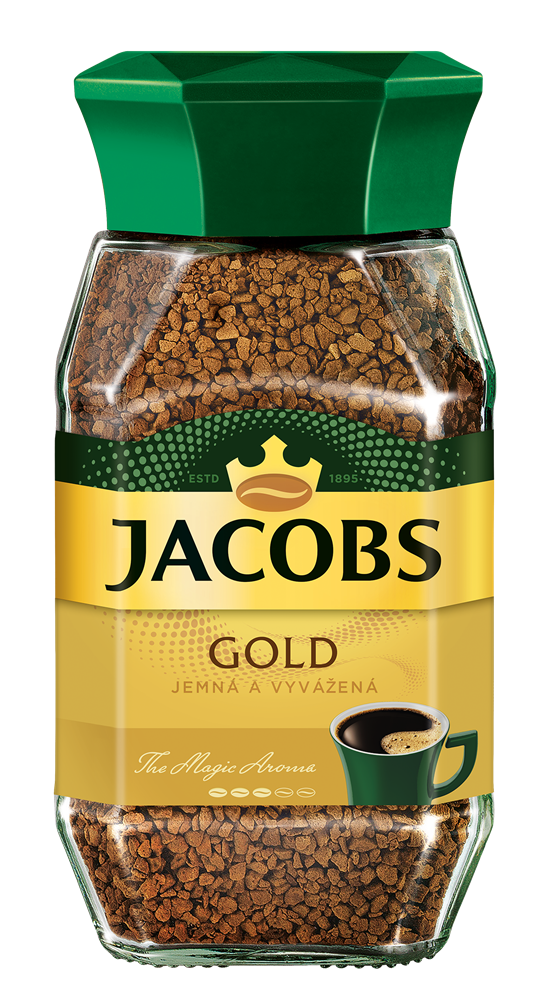 Douwe Egberts Jacobs Gold 200g instant kávé