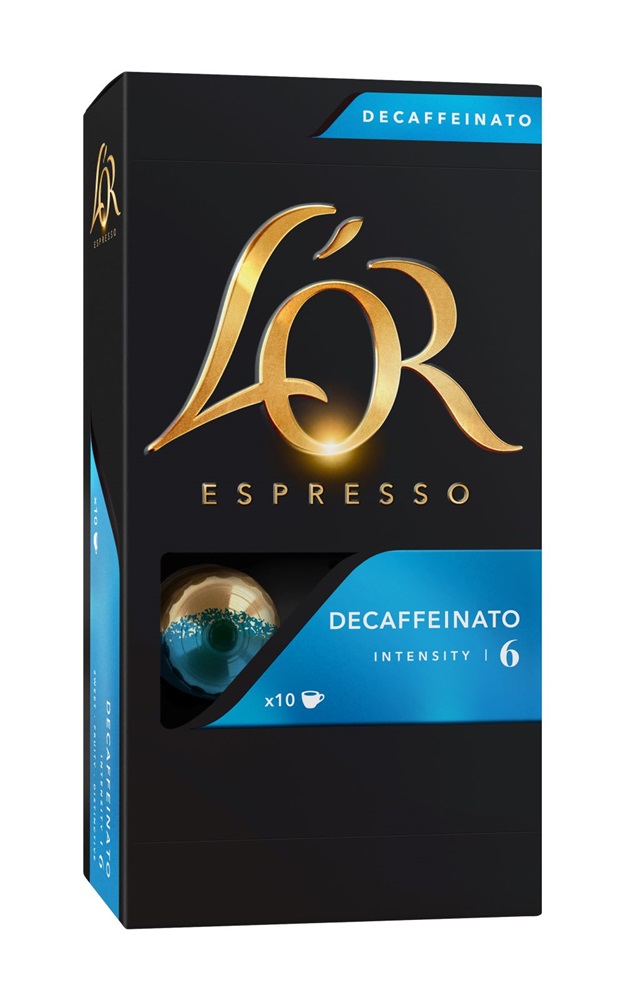 Douwe Egberts L`OR Decaffeinato Nespresso kompatibilis 10 db kávékapszula