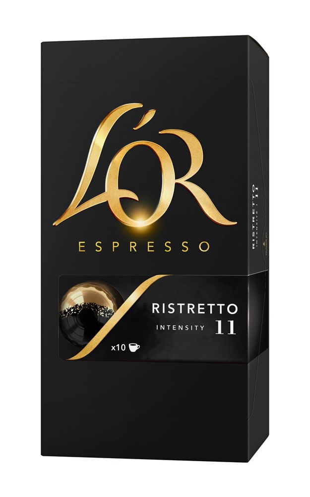 Douwe Egberts L`OR Ristretto Nespresso kompatibilis 10 db kávékapszula