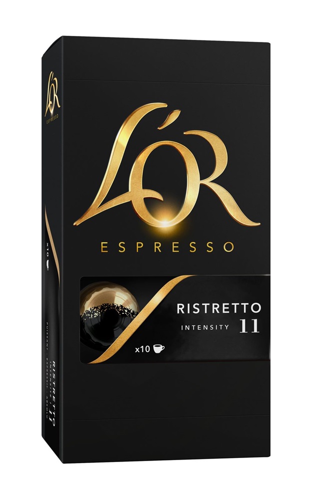 Douwe Egberts L`OR Ristretto Nespresso kompatibilis 10 db kávékapszula