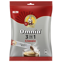 Douwe Egberts Omnia Classic 3in1 10x11,1g instant kávékeverék csomag
