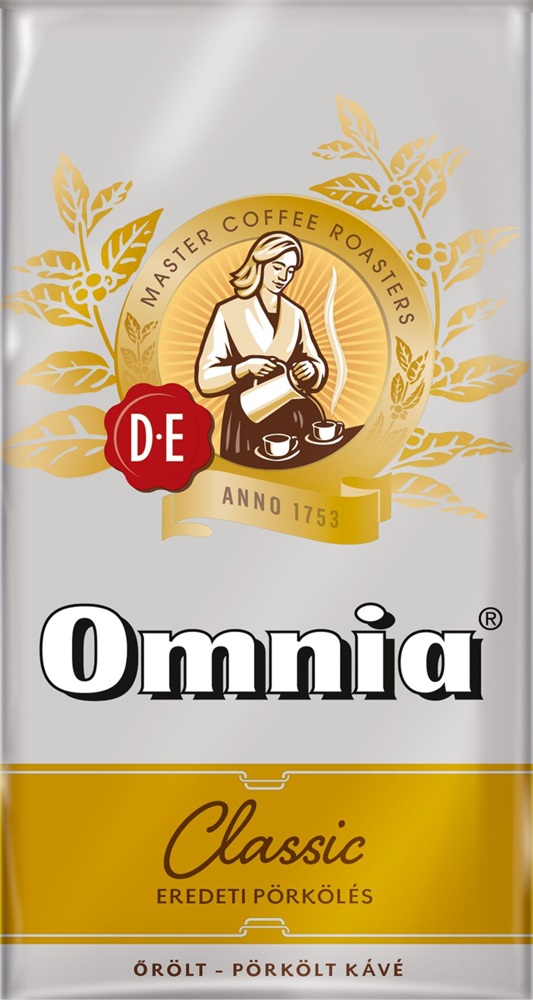 Douwe Egberts Omnia Classic 500 g pörkölt-őrölt kávé