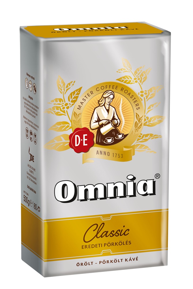 Douwe Egberts Omnia Classic 500 g pörkölt-őrölt kávé