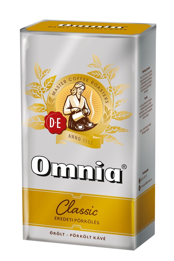 Douwe Egberts Omnia Classic 500 g pörkölt-őrölt kávé