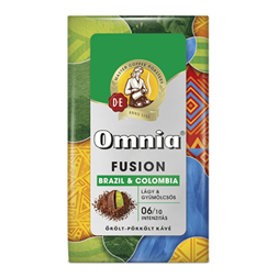 Douwe Egberts Omnia Fusion Brazil&Colombia 225g őrölt kávé