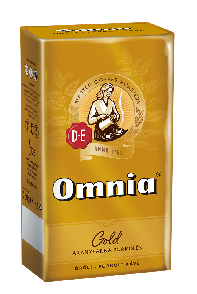 Douwe Egberts Omnia Gold 250 g pörkölt-őrölt kávé