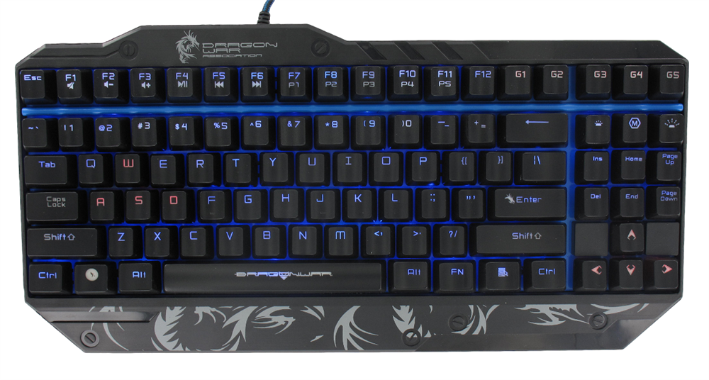 Dragon War M-Matador ENG mechanikus gamer billentyűzet
