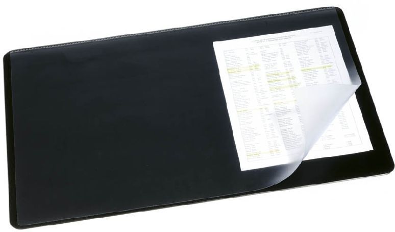 Durable  530x400mm áttetsző fedlappal fekete asztali könyöklő