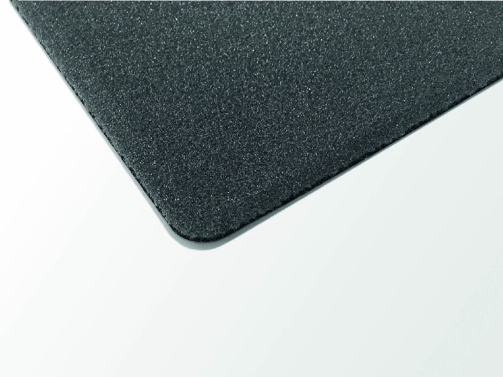 Durable  530x400mm lekerekített szélű fekete asztali könyöklő