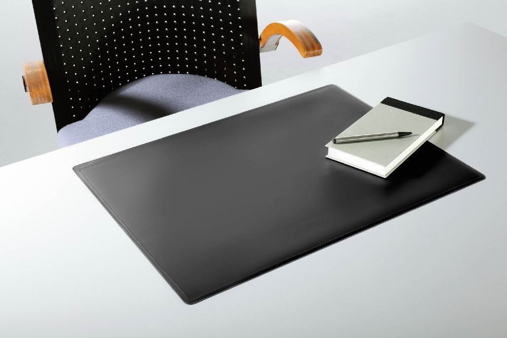 Durable  530x400mm lekerekített szélű fekete asztali könyöklő