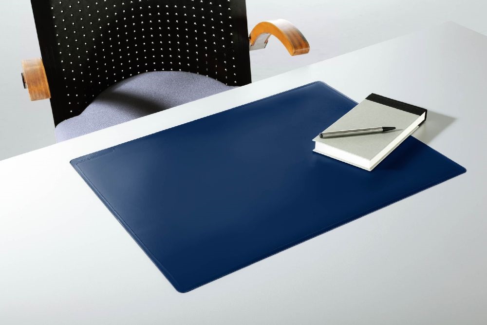 Durable  530x400mm lekerekített szélű sötétkék asztali könyöklő