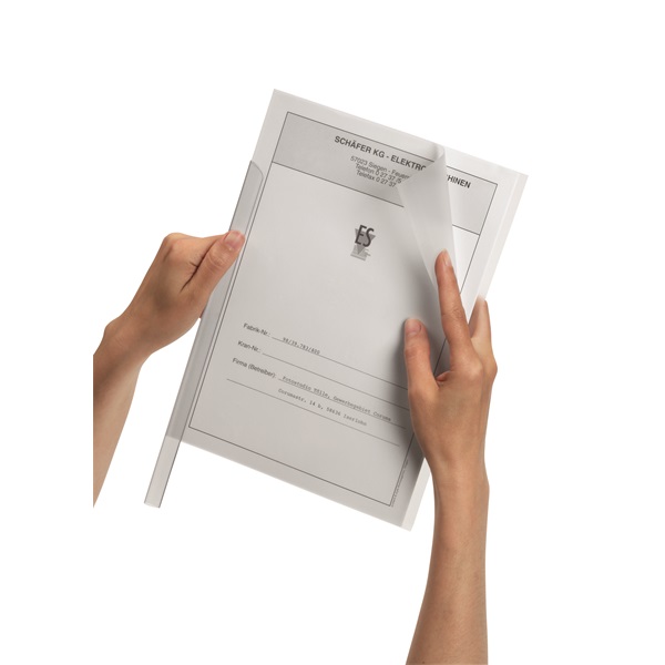 Durable A4 100 laphoz 50 db/csomag iratsínborító