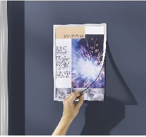 Durable Duraframe Magnetic A3 5db/csomag ezüst infokeret