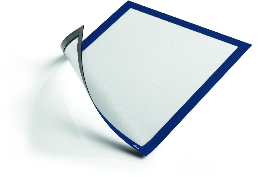 Durable Duraframe Magnetic A4 5db-os sötétkék infokeret